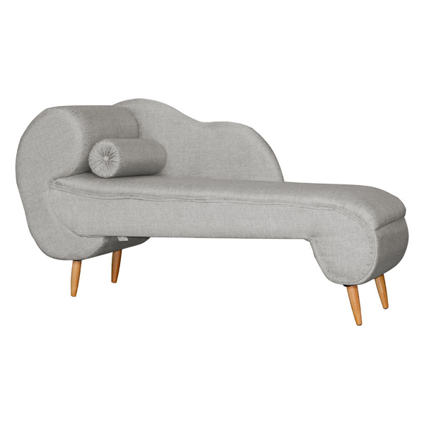 Recamier Para Quarto Melissa Lado Direito Linho Cores - Ds Es