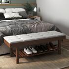 Recamier Sapateira Tóquio Almofadada Branco