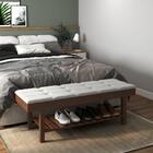 Recamier Sapateira Tóquio Almofadada Branco