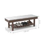 Recamier Sapateira Tóquio Almofadada Branco