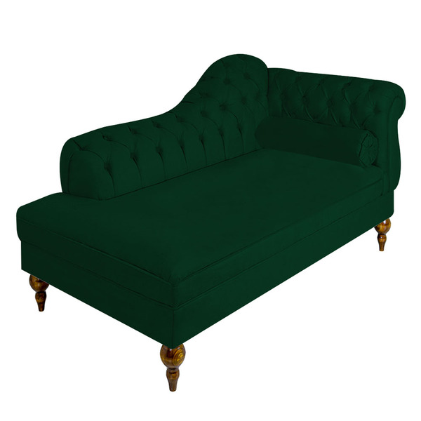 Recamier Sofá Divã Chaise Chesterfield Para Salas De Noiva Ca