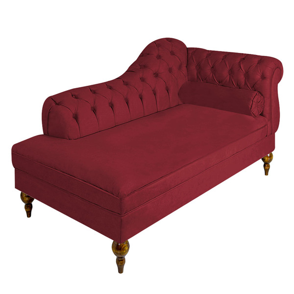 Recamier Sofá Divã Chaise Chesterfield Para Salas De Noiva Ca