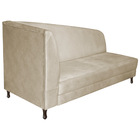 Recamier Valéria 140cm Lado Direito Corano Bege - Amarena Móv