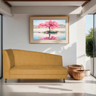 Recamier Valéria 140cm Lado Direito Suede Mostarda - Amarena