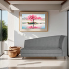 Recamier Valéria 140cm Lado Esquerdo Corano Cinza - Amarena M