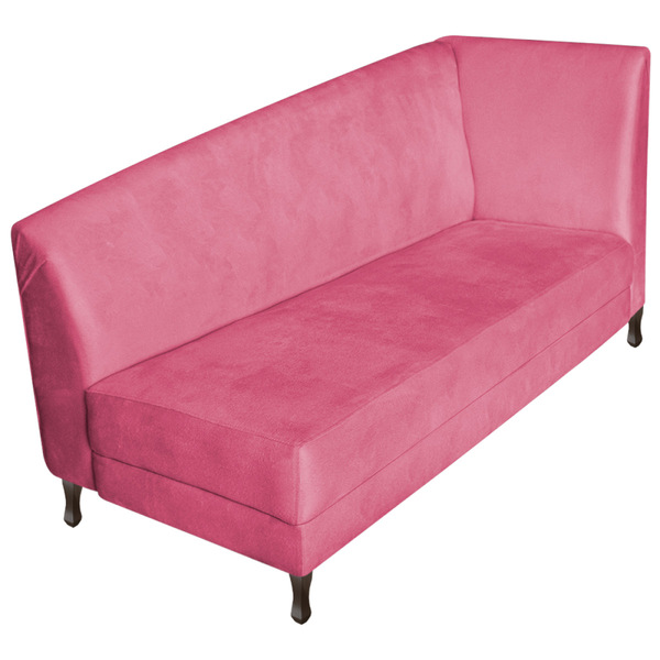 Recamier Valéria 140cm Lado Esquerdo Corano Pink - Amarena Mó