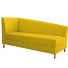 Recamier Valéria 160cm Lado Direito Corano Amarelo - Doce Son