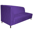 Recamier Valéria 160cm Lado Direito Corano Roxo - Amarena Móv