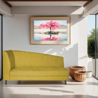 Recamier Valéria 160cm Lado Direito Suede Amarelo - Amarena M