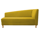 Recamier Valéria 160cm Lado Esquerdo Suede Amarelo - Doce Son