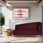 Recamier Valéria 160cm Lado Esquerdo Suede Bordô - Amarena Mó