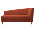 Recamier Valéria 160cm Lado Esquerdo Suede Terracota - Doce S