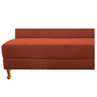 Recamier Valéria 160cm Lado Esquerdo Suede Terracota - Doce S