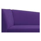 Recamier Valéria 185cm Lado Direito Corano Roxo - Amarena Móv