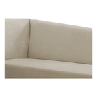 Recamier Valéria 185cm Lado Direito Suede Bege - Doce Sonho M