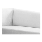 Recamier Valéria 185cm Lado Direito Suede Branco - Doce Sonho