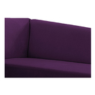 Recamier Valéria 185cm Lado Direito Suede Roxo - Doce Sonho M