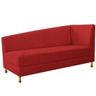 Recamier Valéria 185cm Lado Esquerdo Corano Vermelho - Doce S