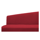 Recamier Valéria 185cm Lado Esquerdo Suede Vermelho - Doce So