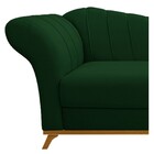 Recamier Vanessa 140cm Lado Direito Suede Verde - Doce Sonho