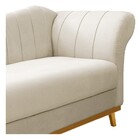 Recamier Vanessa 140cm Lado Esquerdo Corano Bege - Amarena Mó