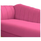 Recamier Vanessa 160cm Lado Direito Corano Pink - Amarena Móv
