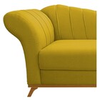 Recamier Vanessa 160cm Lado Direito Suede Amarelo - Amarena M