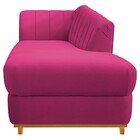 Recamier Vanessa 160cm Lado Direito Suede Pink - Doce Sonho M
