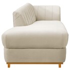 Recamier Vanessa 160cm Lado Esquerdo Corano Bege - Amarena Mó