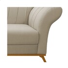 Recamier Vanessa 160cm Lado Esquerdo Suede Bege - Amarena Móv