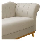 Recamier Vanessa 160cm Lado Esquerdo Suede Bege - Amarena Móv