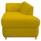 Recamier Vanessa 185cm Lado Direito Corano Amarelo - Amarena