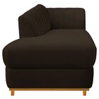 Recamier Vanessa 185cm Lado Esquerdo Corano Marrom - Doce Son