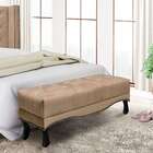 Recamier Vicenza Suede Bege 140 Cm