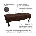 Recamier Vicenza Suede Café 195 Cm