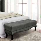 Recamier Vicenza Suede Cinza 160 Cm