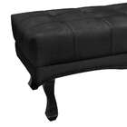 Recamier Vicenza Suede Preto 160 Cm