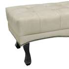 Recamier Vicenza Veludo Bege 140 Cm