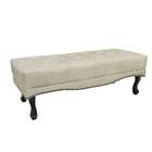 Recamier Vicenza Veludo Bege 140 Cm