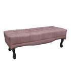 Recamier Vicenza Veludo Lilás 195 Cm