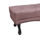 Recamier Vicenza Veludo Lilás 195 Cm