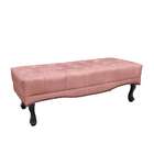 Recamier Vicenza Veludo Rosa 140 Cm