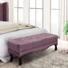 Recamier Vicenza Veludo Uva 160 Cm