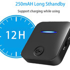 Receptor De Áudio Transmissor Bluetooth 5.0 Aux 3.5mm Rx Tx