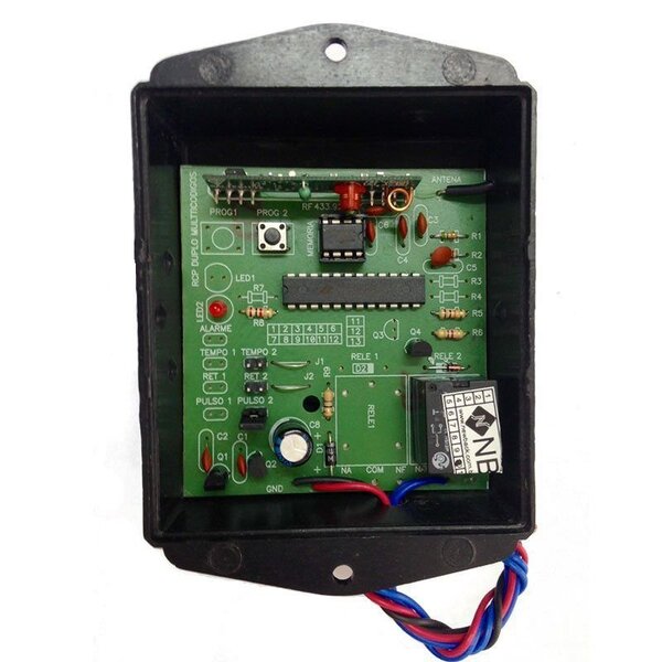 Receptor Multi-códigos 1 Canal - Frequência  433 92mhz - New