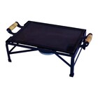 Rechaud Bifeteira Ferro Fundido Álcool 01 Fogareiro 37x27cm