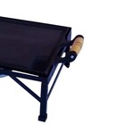 Rechaud Bifeteira Ferro Fundido Álcool 01 Fogareiro 37x27cm