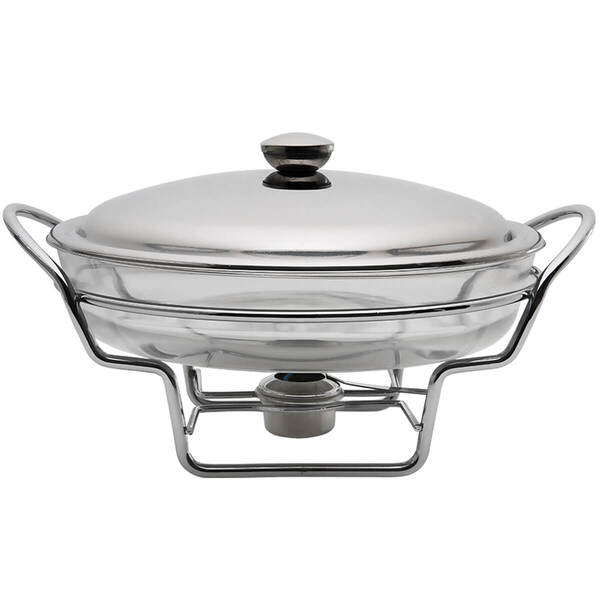 Rechaud De Mesa Com Assadeira E Tampa Panela Rechaud Brinox