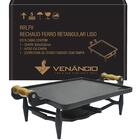 Rechaud Ferro Fundido Retangular Liso 300x250x134 Rrlfv - Ven