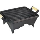 Rechaud Grelhado Ferro Fundido 1 Chama Santana 39x25x15 Cm